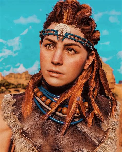 Horizon zero dawn photo mode! 🍃💛 Aloy looks 💛🍃 ____________________________________ 🔹🔷 ...