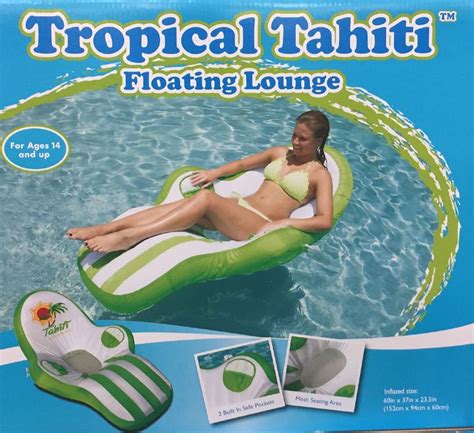 Get contact details & address of companies manufacturing and supplying lounge chair, lakdi lounge furniture across india. Tropical Tahiti Floating Lounge, Green #SunPleasure ...