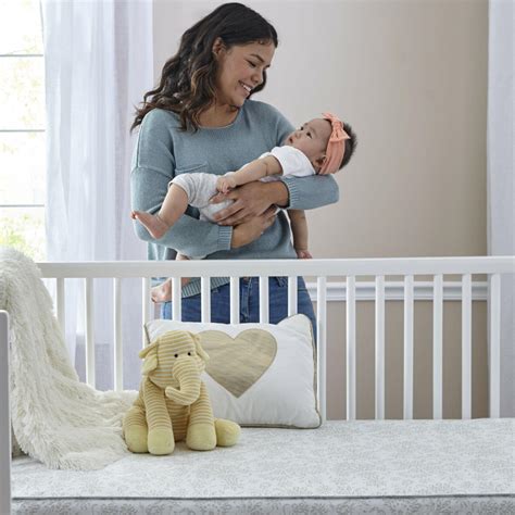 Why do crib mattresses need to be firm & more. Sealy Ortho Rest Crib Toddler Mattress Premium Firm