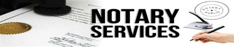 A good place to find a notary is in. Notary Services