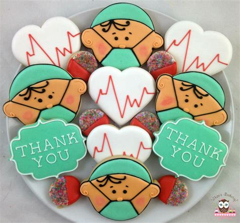 Surgeon Cookies, Doctor Cookies, Heart Cookies, Thank You Cookies, Medical Cookies | Medical ...