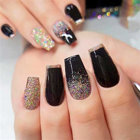 Coffin nails designs kylie jenner. Best Black Coffin Nails with Design Ideas | Cute Manicure