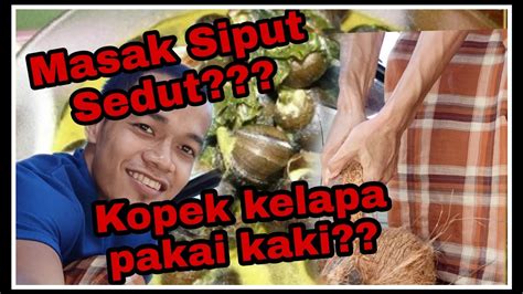 Cara sis cuci siput sedut/siput belitong (mungkin 2021). Cara masak siput sedut woiii....!!! - YouTube