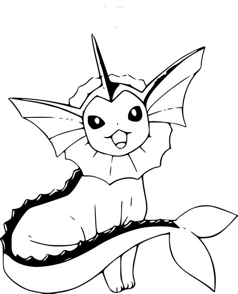 Find and print your favorite cartoon coloring pages and sheets in the coloring library free! Coloriage Pokemon Aquali à imprimer sur COLORIAGES .info