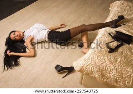 Client bangs bbw right in the office. Crime Scene Simulation Strangled Victim Lying Stock Photo ...