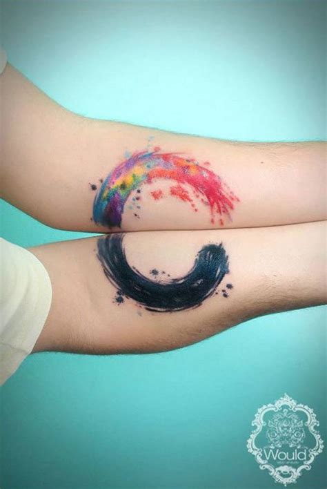 These super cute, small couples tattoos are easy to place anywhere on your body and cover up easily if you need to for work or any other reason. 60 Best Couple Tattoos - Meanings, Ideas and Designs 2019