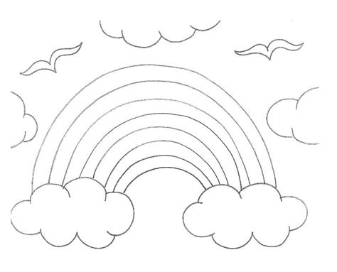 This will make your drawing look more beautiful and colorful. Looking For The Nice Rainbow Coloring Pages? Find Here