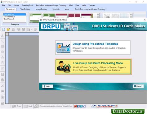 Afterward, you can print or share your id card in digital formats. Student ID Cards Maker Software designs multiple student ...