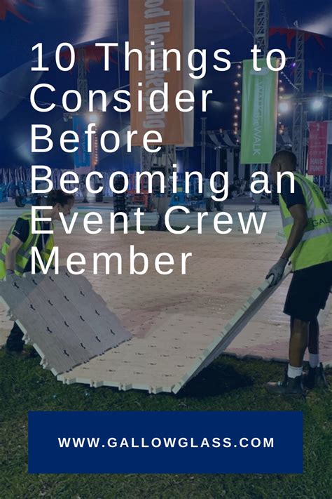 The vienna event crew is a service industry provider. 10 Things to Consider Before Becoming an Event Crew Member ...