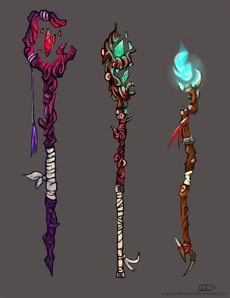 Emme michelle masturbates with magic wand. Magical Staff & Scepter Weapons Art Gallery