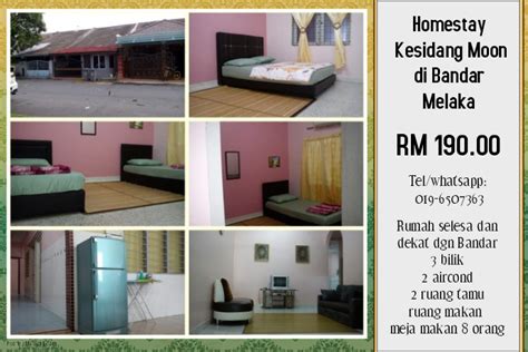 Lokasi strategik di tengah bandar melaka. Kesidang Moon Homestay di Bandar Melaka | PosterMyWall