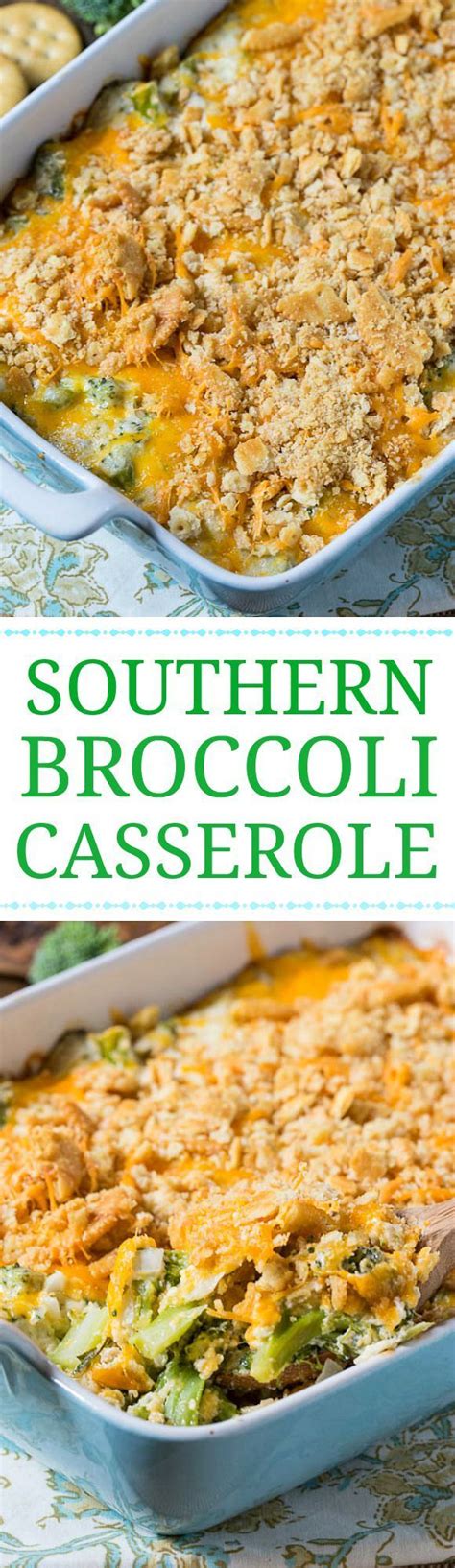 No cream or cans of cream soup whatsoever. Broccoli Casserole | Recipe | Southern thanksgiving ...