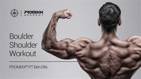 Body transformations are more than 'before' and 'after' pics. Boulder Shoulder Workout | Boulder shoulder workout ...