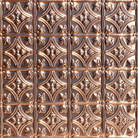 Werner ladders, little giant ladders, louisville ladders Princess Victoria - Copper Ceiling Tile - #0604 | Copper ...