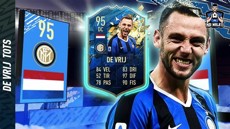 Équipe de la saison ultime. STEFAN DE VRIJ - TOTS (95) | #FIFA20 | Player Review (ITA ...