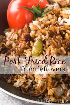 This is a fantastic recipe for using up leftovers and requires almost zero prep. Leftover Pork Loin Recipes Asian - Pork Fried Rice Using ...