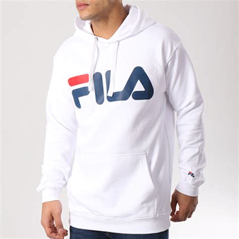 Achète en ligne les fila sweat à capuche trent homme en multicolore avec jd sports, marque spécialisée dans la mode sportive. Fila - Sweat Capuche Classic Logo Kangaroo 681462 Blanc ...