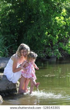 18 yo tiny teen squirter. Young Girl Her Little Daughter Squirting Stock Photo (Edit ...