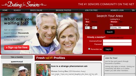 Silver singles is an online site and dating app geared toward older singles in their 50s, 60s, and 70s, and it doesn't take much more than an email address and profile picture to complete your free dating profile. Best senior dating site online