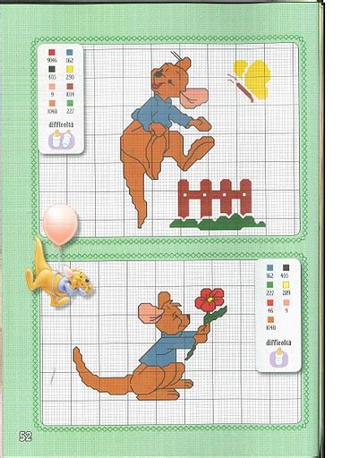 All our cross stitch patterns and charts are in a zipped file format and requires a. The nice Winnie The Pooh characters cross stitch patterns ...