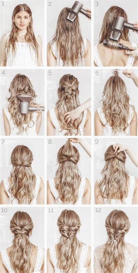 Continue with the same till the desired height to make a bun. 10 simple hairstyles step by step 15 hairstyles hybrid ...