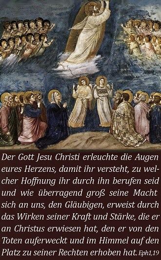 An christi himmelfahrt feiert die kirche die rückkehr von jesus, dem sohn gottes, in den. Christi Himmelfahrt, Epheserbrief | Heilige Schrift ...