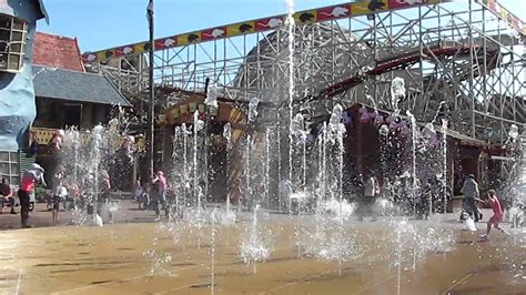 The wise find pleasure in water; Spectacular Dancing Water Show at Blackpool Pleasure Beach ...