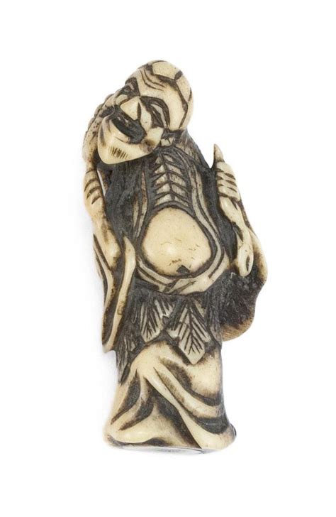 February 25, 2017 9:27 pm·0 commentsviews: Lot - JAPANESE BONE NETSUKE In the form of Gama Sennin ...