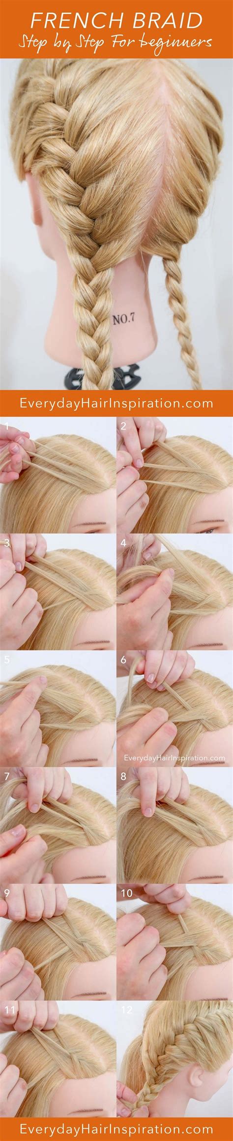 I have long hair, and have been french braiding my hair for a long time. French Braid For Beginners - Everyday Hair inspiration - FRENCH BRAIDS in 2020 | French braid ...