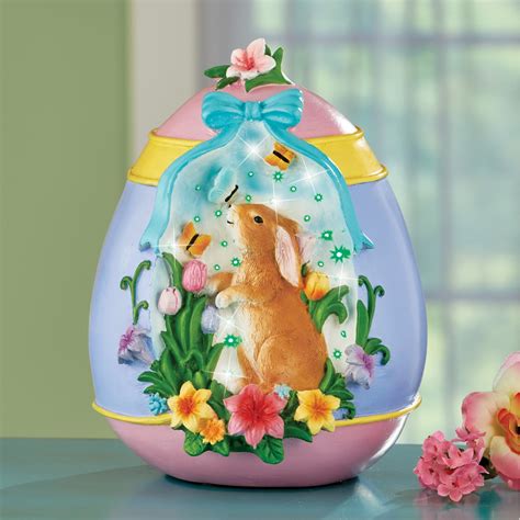 See more ideas about egg art, egg decorating, carved eggs. Fiber Optic Pastel-colored Easter Egg Figurine ...