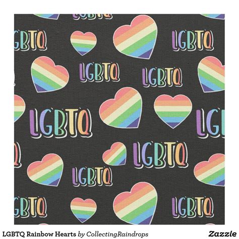 They can be found here LGBTQ Rainbow Hearts Fabric in 2020 | Rainbow heart ...