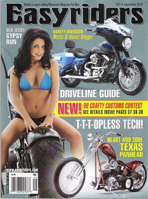 For your digital magazine publishing need, 3dpageflip free digital magazine publishing software will make flash magazine from your text and pdf documents. Easyrider September 2010 Photo Shoot & Article