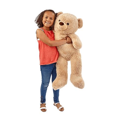 Everybody loves him and he just gets along with everybody really well. Snuggle Buddies 100cm Hugo Teddy Bear | The Entertainer