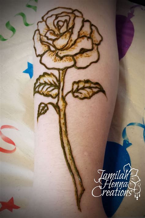 Find over 100+ of the best free henna tattoo images. Henna Rose www.JamilahHennaCreations.com (With images ...