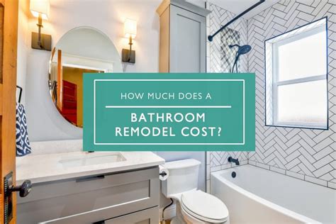 Renovations for bathrooms will vary depending on the work involved, professional design services and labour, and the quality of materials. Bathroom Remodel Cost Guide (With Examples) - Home Improvement Cents