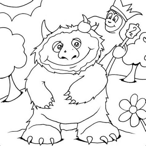 National geographic wild animal atlas: Where The Wild Things Are Coloring Pages - Coloring Home