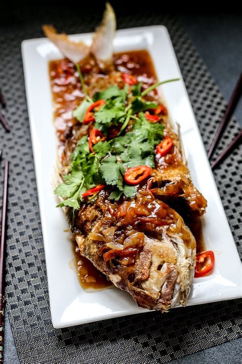 Cook fish until brown on both sides (3 minutes per side). Fried Snapper in Tamarind Sauce - Ang Sarap | Recipe ...