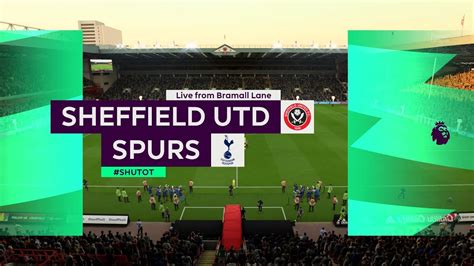 It doesn't matter where you are, our football streams are available worldwide. Sheffield United - Tottenham Hotspur | FIFA 20 | Premier ...