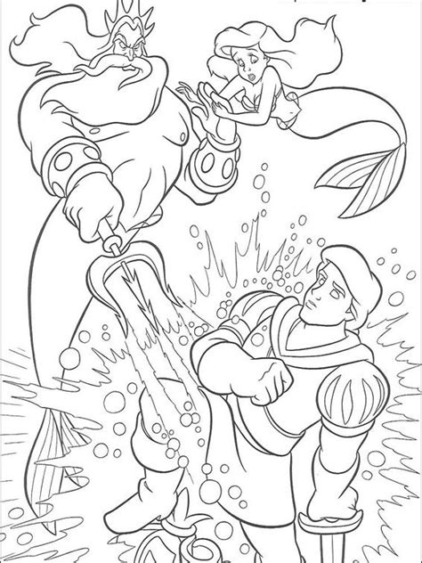 Welcome to the ariel coloring pages page! Printable Little Mermaid Coloring Pages - Free Coloring ...