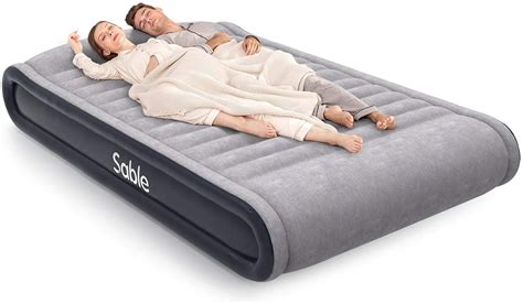 Coleman air mattress walmart comes together with the advantages of letting the user sleep literally like royalty. Sable Air Mattresses Queen Size Inflatable Air Bed with ...