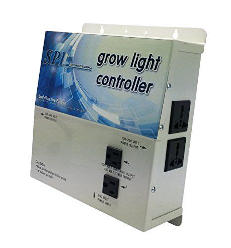 110~240v chihiros a series ada style water plant grow 6500k led light brief style remote controller aquarium fish tank. SPL 4plug Grow Light Controller System Without Timer 240 ...