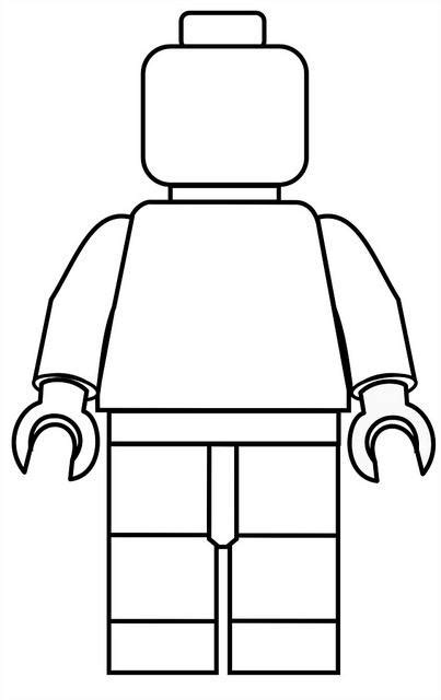 In 2009, a man living in surrey, great britain built the. Color a Lego Man! | Happily Uprooted