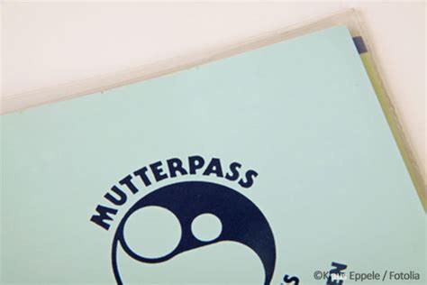 Wann bekommt man den mutterpass? Mutterpass