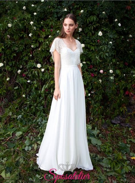 Il fascino della semplicità trionfa nella moda nuziale. Treviso - abiti da sposa semplici e raffinati acquisto ...