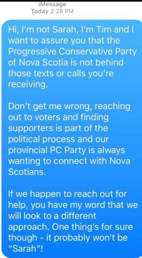 Nova scotia's next premier will address reporters today at 11 a.m. Get a text from Sarah? Why it's allowed and what you can ...