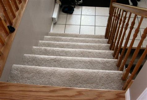 When you're finally done with the padding, you can start installing the carpet stair treads. 23 best images about Carpet Tiles for Basement on ...