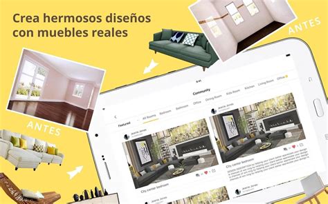 Decorate your house or apartment and furnish it with the best floor plan creator and homestyler app. 🥇 ¿Le gustaría saber como quedarían sus ideas aplicadas en ...