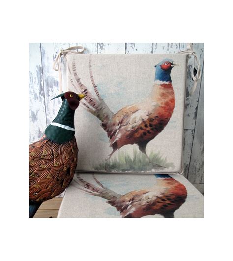 Instructions are provided on the back of the package. Pheasant Reversible Square Seat Pads | Set of 4, 6 or 8 ...