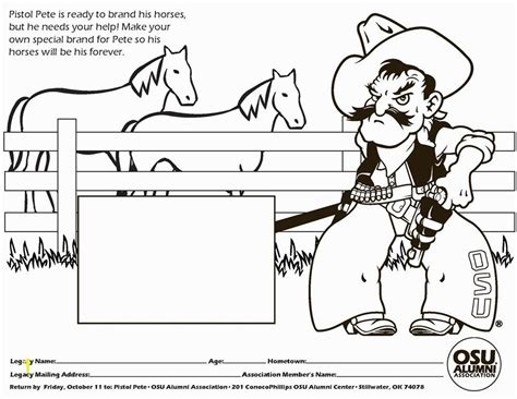 Pistol coloring pages, we have 1 pistol printable coloring pages for kids to download Pistol Pete Coloring Page | divyajanani.org