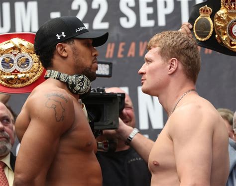 Born 2 september 1979) is a russian professional boxer who has held the wbc interim heavyweight title. Anthony Joshua-Alexander Povetkin: LIVE BoxingScene ...